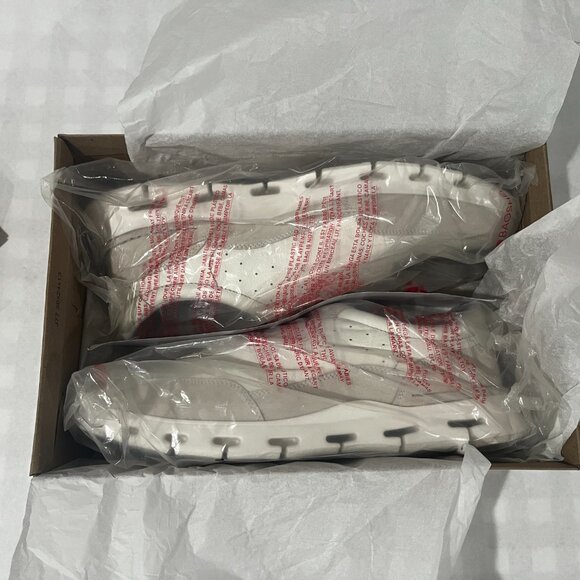 Clark’s Men’s Shoes Nature X One White Leather Size 14 White And Tan Comfortable - Picture 10 of 11